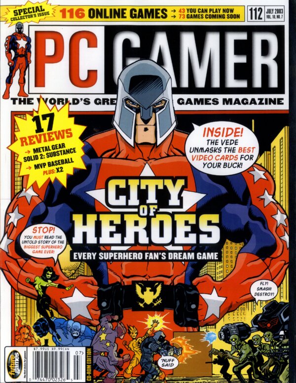 PC Gamer (2003 07) 112 cover
